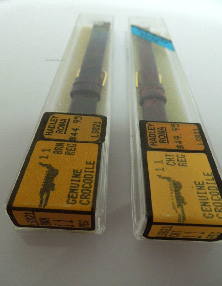 s451 (11mm) Hadley Roma Genuine Crocodile Ladies watch Bands