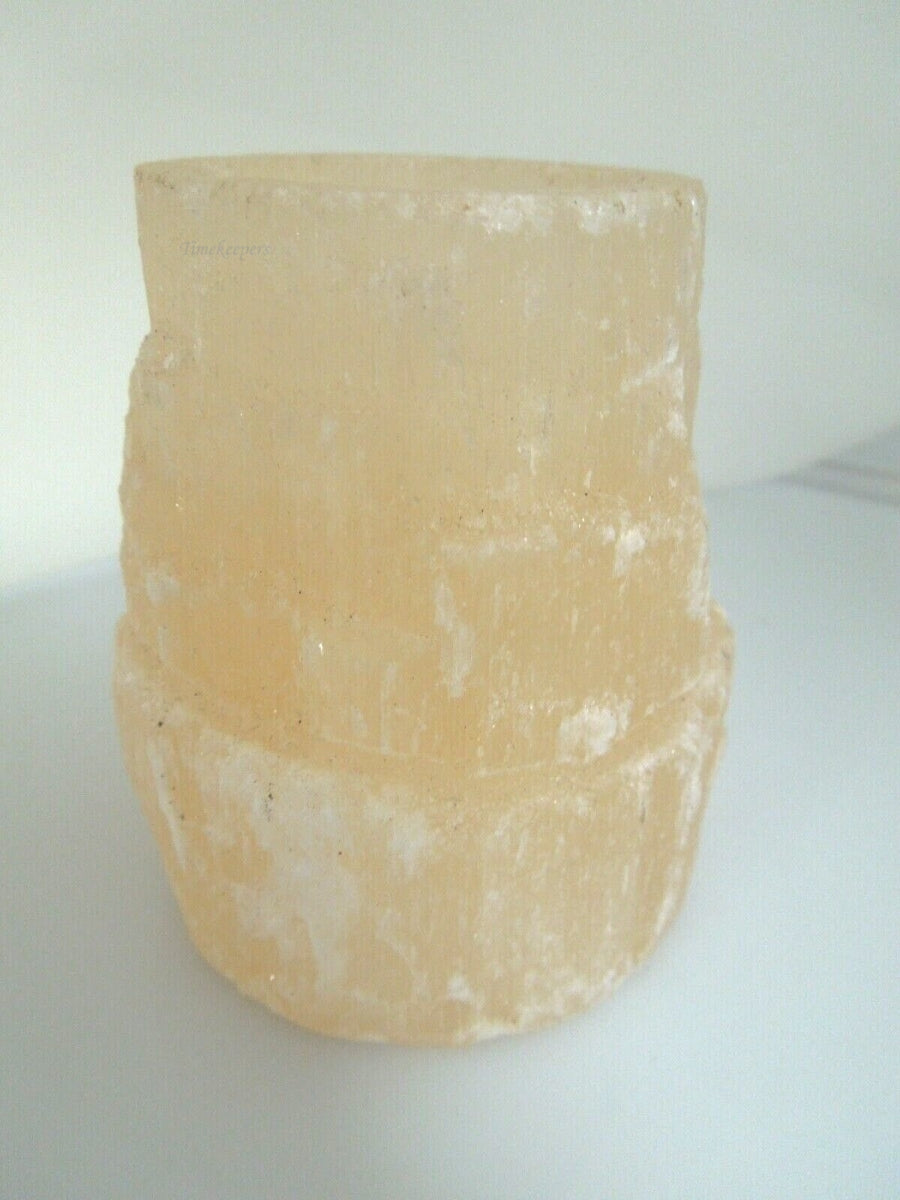 r634 Himalayan Salt Rock Tea Light Candle Holder