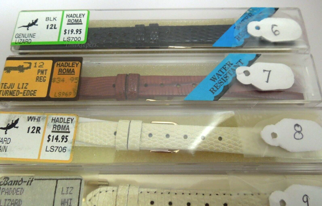 s442(12mm) Genuine Lizard Hadley Roma Ladies Watch Bands