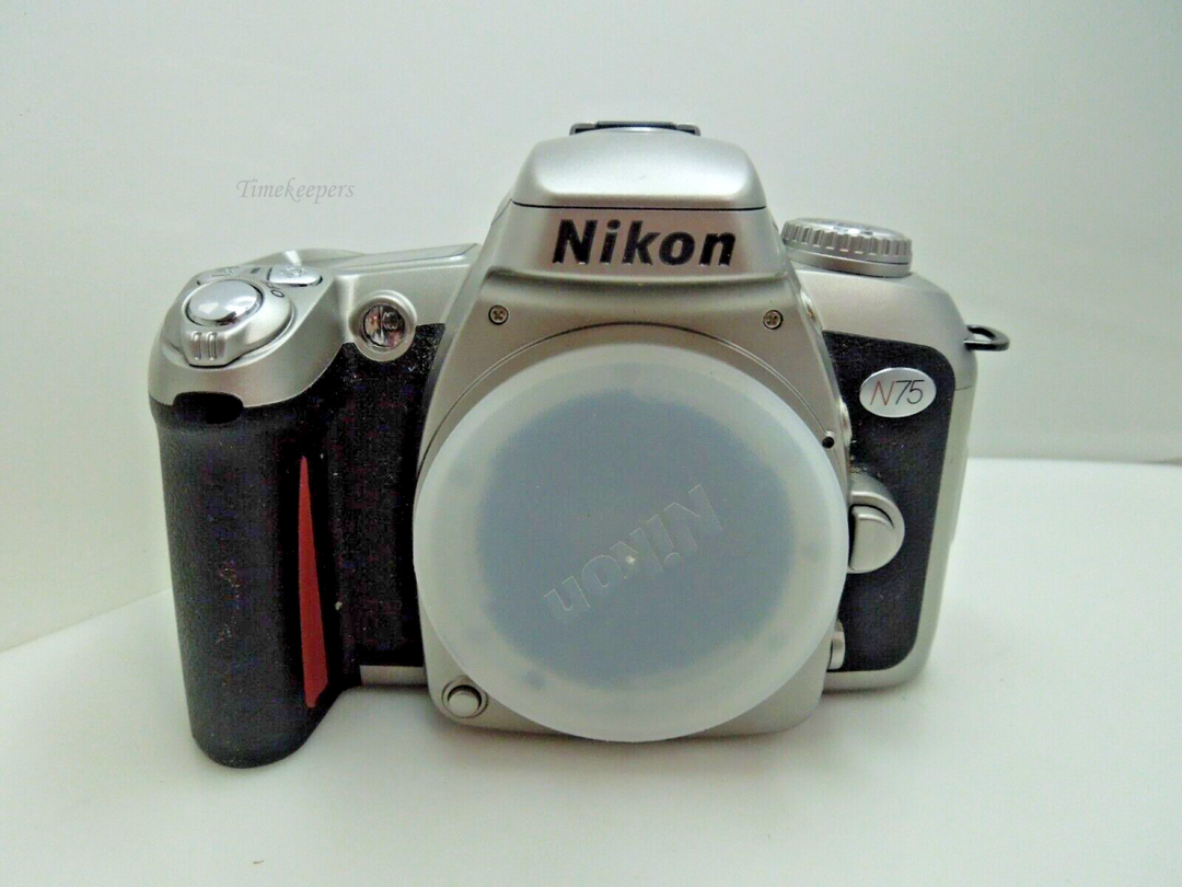 s603 Vintage Nikon Used Nikon N75 CR2x2 Untested  Camera Body