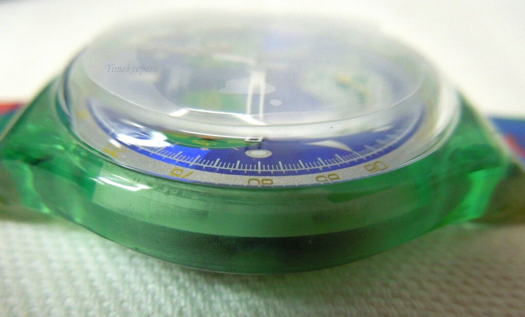 s506 Swatch Watch Chrono United Nations 50th Anniversary SCZ103 1995 New In Box