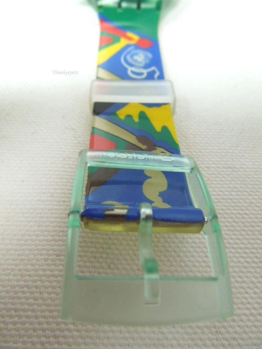 s506 Swatch Watch Chrono United Nations 50th Anniversary SCZ103 1995 New In Box