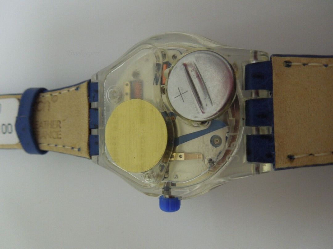 s498 Swatch+Musicall+SLK100 Tone IN Blue + New in Box