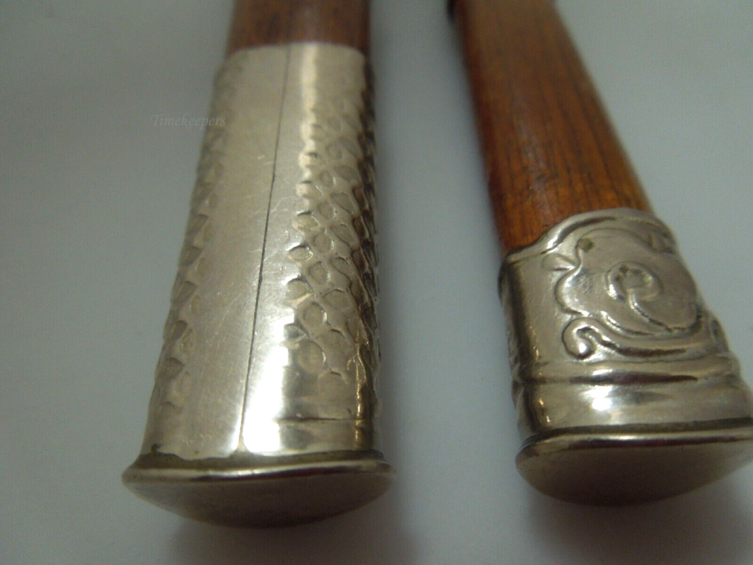 s392 Samurai Sword Letter Opener Mini Knife Keychain Tool Sterling Wood or  Sterling Black Onyx 