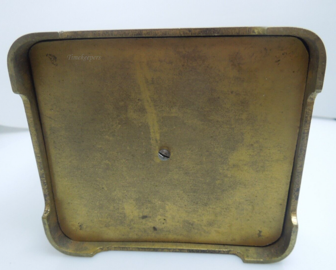 t140 Antique Victorian Quality Brass and Glass Carriage Clock