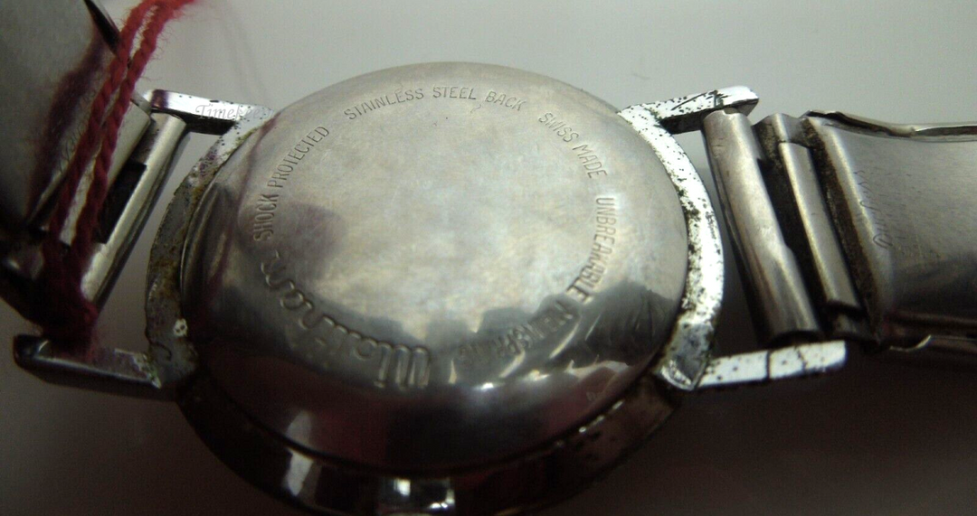 s167 Vintage Waltham 17 Jewels Mechanical Watch Swiss made Silvertone Wrist watch
