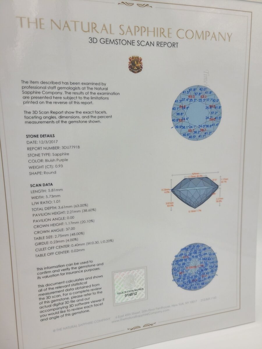 k639 Stunning 14kt Yellow Gold Natural Sapphire Engagement Ring Size 7.5