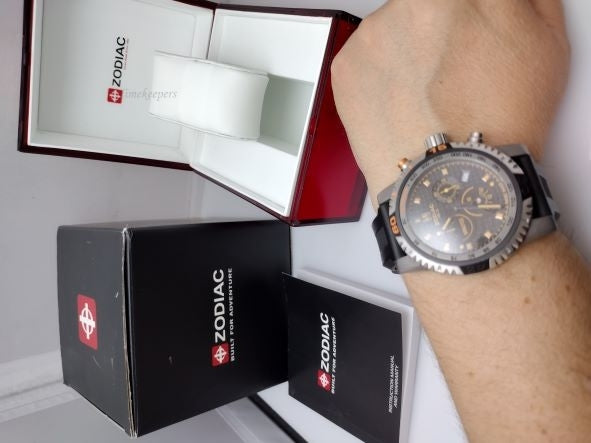 k622 Men's Handsome Zodiac 1882 Crossover ZO7102 Wristwatch